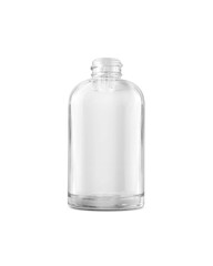 blank packaging clear glass bottle for cosmetic dropper serum or beauty products design mock-up