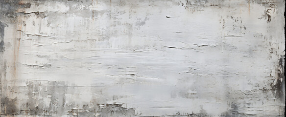 Ai old metal surface painted with white paint. Grunge
