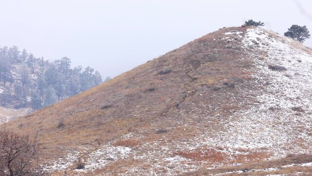 Northern Colorado Mountain Landscape Boulder, Hiking Trails on the Front Range