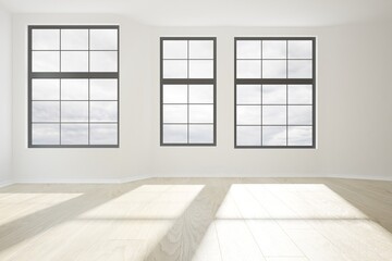 Fototapeta premium Modern interior design. 3D illustration