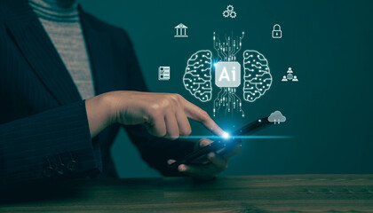 AI, artificial intelligence, AI, artificial intelligence by entering commands to create something,...