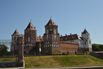 Fototapeta na wymiar Belarus, Mir Castle