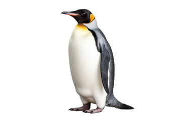 Antarctic Penguin Isolated On Transparent Background