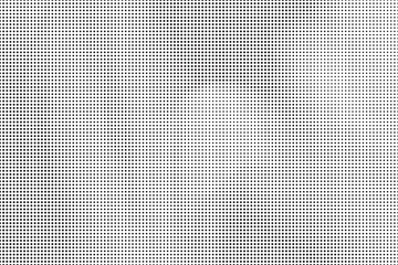 Abstract halftone wave dotted background. Futuristic twisted grunge pattern. Dot, circles. Vector modern optical pop art texture for posters, business cards, cover, labels mock-up, stickers layout