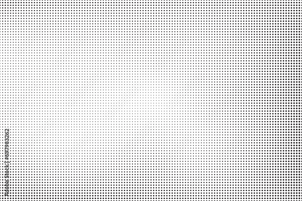 Leinwandbilder halftone vector background. monochrome halftone pattern. abstract geometric dots background. pop art