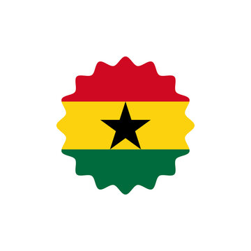 recommend clip art: Ghana flag png label badge