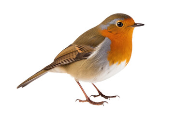 A Robin Melody Isolated On Transparent Background