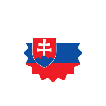 recommend clip art: Slovakia flag png label badge