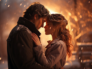 A couple in love