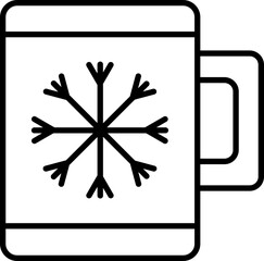 Cute coffee cup element vector