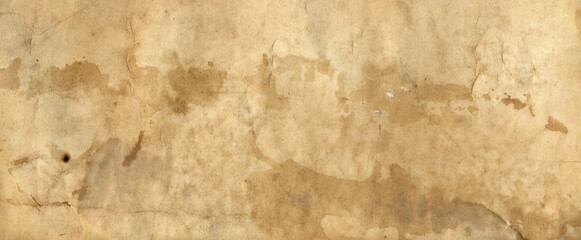 Vintage paper for writing on white background