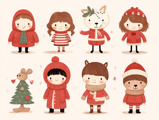 Cute Xmas illustration