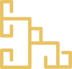 Luxury chinese frame element vector