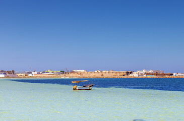 Fishing Port on Two-Tone Beach