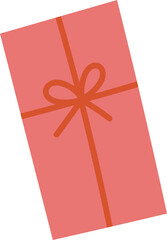 Christmas gift element vector