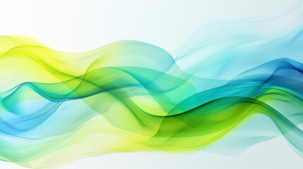 Fototapeta premium Abstract colourful smoke flowing movement, a mesmerizing swirl of vibrant hues dances and twists, forming a captivating and ethereal atmosphere.