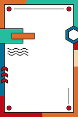 frame for any text with plus sign and arrow