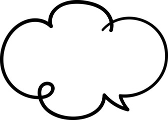 Speech bubble element vector