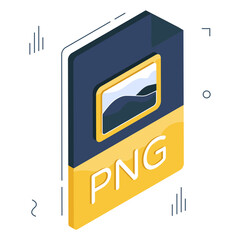 A unique design icon of png file 

