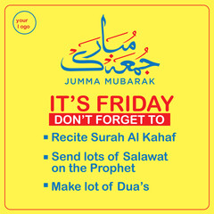 Friday Sunnah, Blessed Friday post