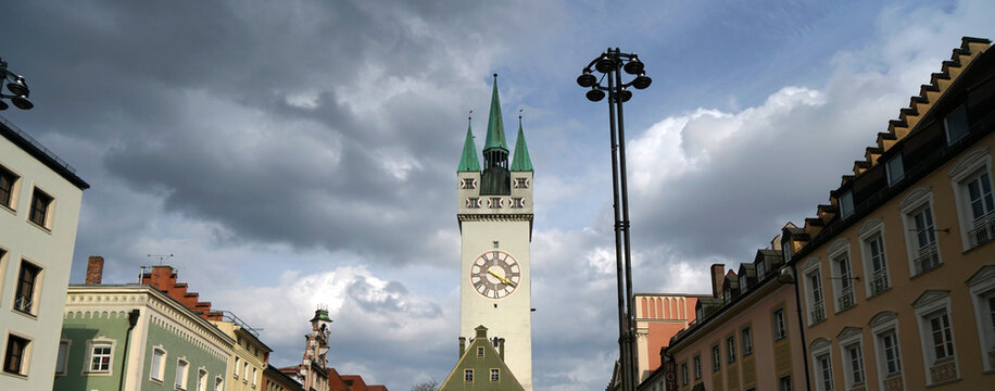 Straubing is a Bavarian town 