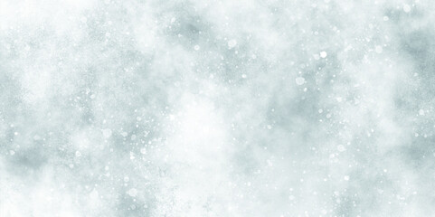 abstract bokeh glitter background on blurred blue texture, sunshine or sparkling lights and glittering glow winter morning of snow falling background,  A shiny holiday card with bokeh, blue grunge.	