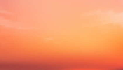Sunset Sky Background,Sunrise cloud Orange,Yellow,Pink in morning Summer,Vector sunny Autumn,Nature landscape field in evening.Winter sunlight,cartoon illustration Horizon Spring sundown by Sea Beach - obrazy, fototapety, plakaty