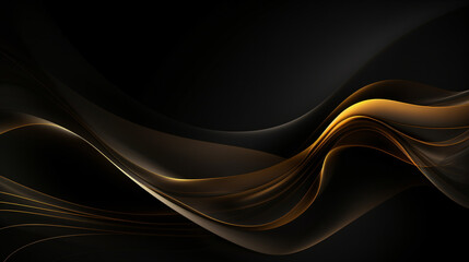 Beautiful black abstract luxury background