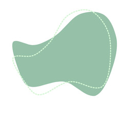 Shape abstract blob