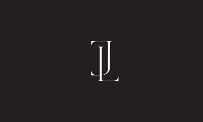 JL, LJ , J , L , Abstract Letters Logo Monogram	
