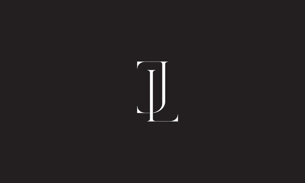 JL, LJ , J , L , Abstract Letters Logo Monogram	