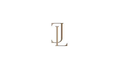 JL, LJ , J , L , Abstract Letters Logo Monogram	