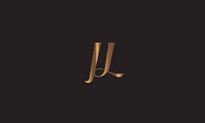 JL, LJ , J , L , Abstract Letters Logo Monogram	
