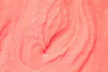 Berry yoghurt ice cream. Smoothies from fresh fruits and berries. Ice cream texture. Delicious...