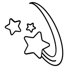shooting star icon