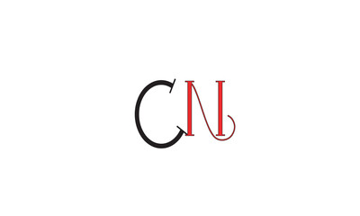CN, NC, N, C Abstract Letters Logo Monogram	