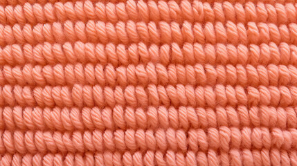 Peach fuzz color knitted texture. Knitwear handmade. Abstract, background