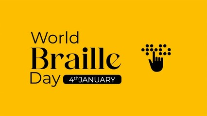 World braille day, World Braille Day on January 4th, World Braille Day international holiday, World Braille Day, Important Day, World braille day in motion