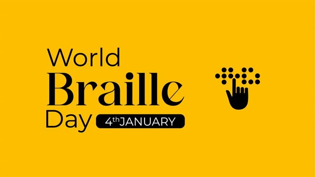World braille day, World Braille Day on January 4th, World Braille Day international holiday, World Braille Day, Important Day, World braille day in motion