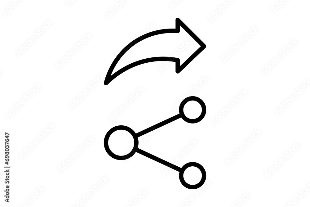 Poster share icon. icon related to basic web and ui. suitable for web site, app, user interfaces, printable