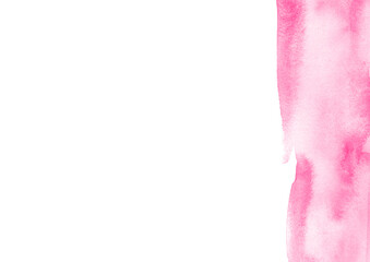 抽象的な桜のようなピンク色の水彩テクスチャの背景イラスト素材