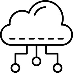 Cloud Computing Icon