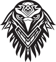 Skyborne Majesty Eagle Logo Emblem Talon s Emblem Black Vector Eagle