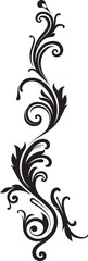 Elegant Love Spiral Black Swirl Icon Enchanting Matrimony Wedding Swirl Emblem
