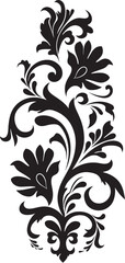 Harmonious Swirls Wedding Swirl Icon Artistic Embrace Black Vector Badge
