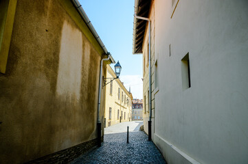 Historic architecture in Koszeg