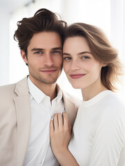 Fototapeta premium portrait of a couple