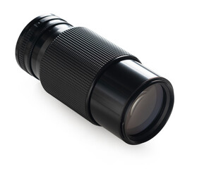 vintage photo lens closeup