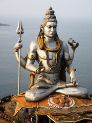 Shiwa Statue in Murudeshwara im Süden Indiens