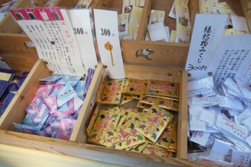 Mikane Shrine, God of Money Luck, Kyoto, Japan